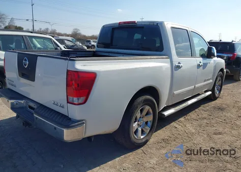 2005 Nissan Titan Se z USA, uszkodzony, nr VIN 1N6BA07A25N553776